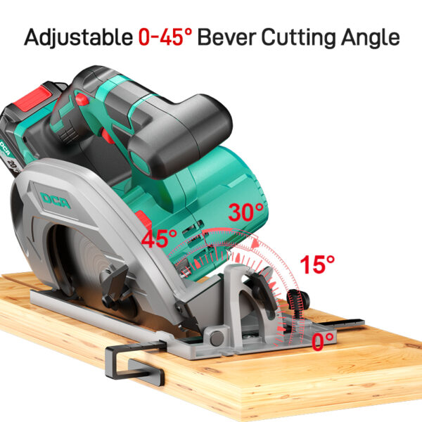 DCA 20V Cordless Brushless Circular Saw 185mm (Tool Only)