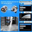 20V  BRUSHLESS IMPACT DRILL
（BODY ONLY）