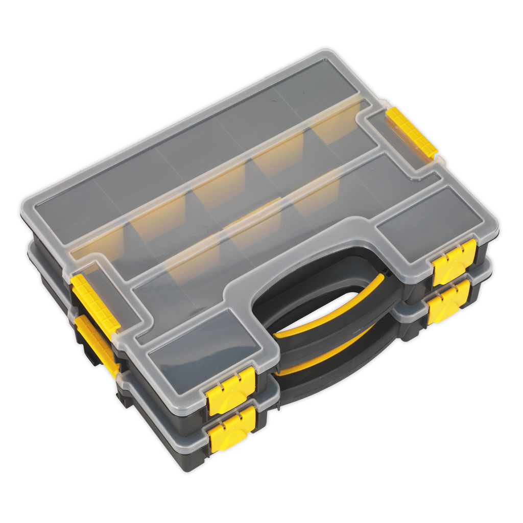 Parts Storage Case with Removable Compartments - Stackable