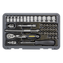 Socket Set 40pc 1/4"Sq Drive 6pt WallDrive Metric