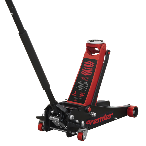 Trolley Jack 3tonne Rocket Lift Red