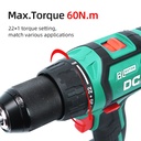 DCA 20V 13mm Cordless Brushless Driver Drill 50nm (Tool Only)