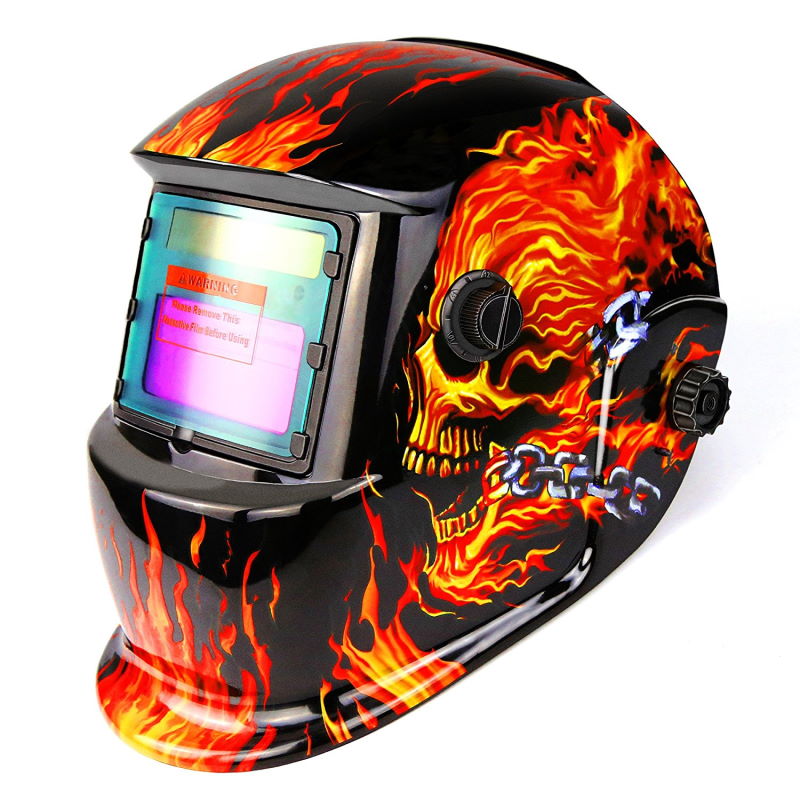 DEKO Tools
Welding Helmet (Orange and Black Skull).