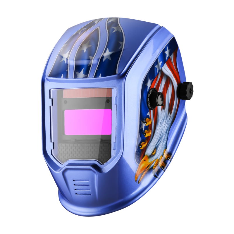 DEKO Tools
Welding Helmet (Purple American Eagle Design).