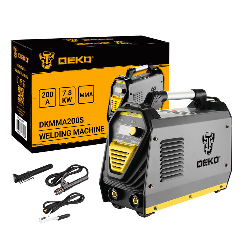 DEKO Tools Inverter 200A 7.8 KVA MMA Welding Machine