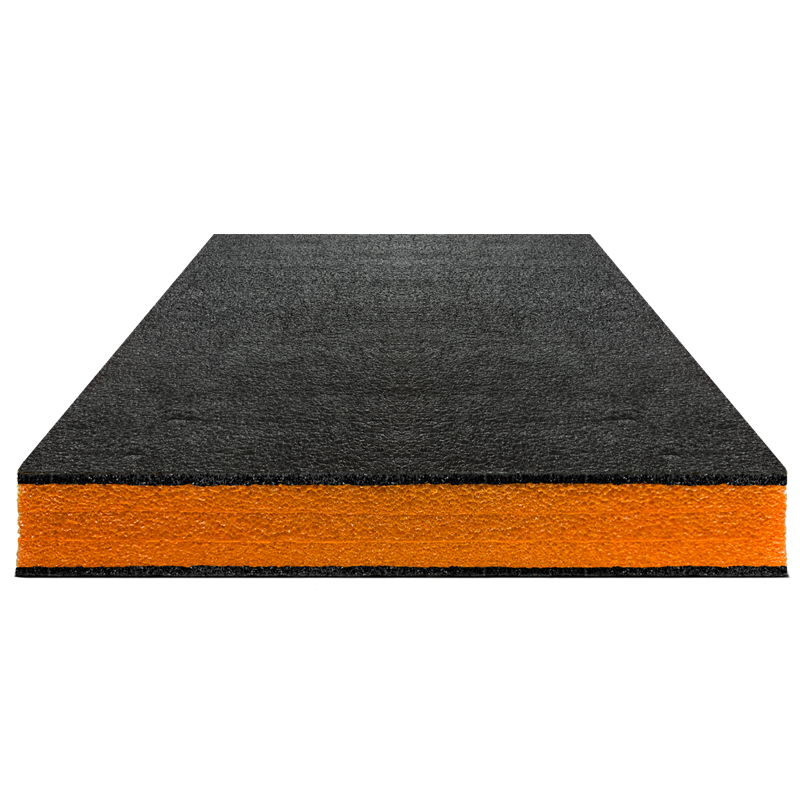 Fit Foam® Orange/Black 1000 x 1000x 50mm