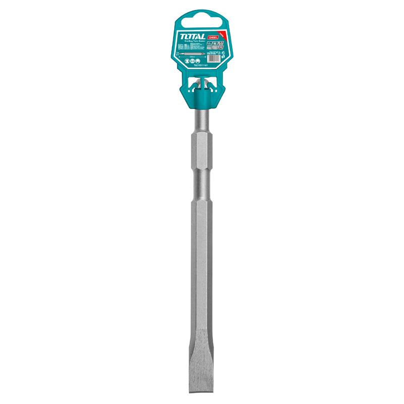 Flat Hex Chisel 17x280x22mm, TOTAL TOOLS