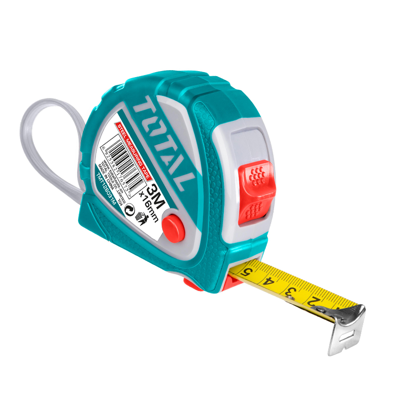 Measuring Tape 3mx16mm Steel, TOTAL TOOLS