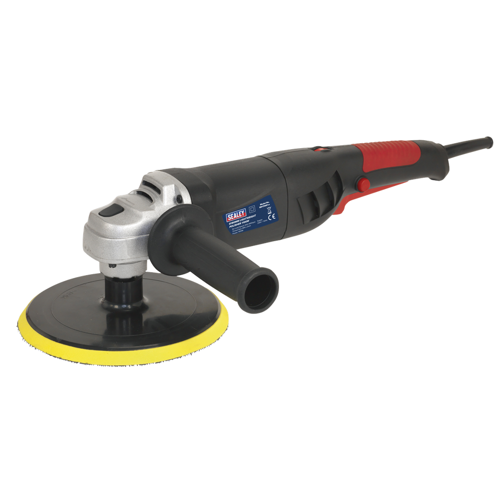 Polisher Ø180mm 1100W/230V Lightweight, SEALEY UK