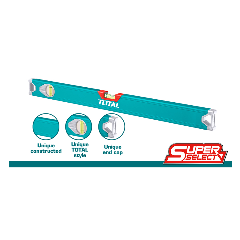 Spirit Level 60cm Industrial, TOTAL TOOLS
