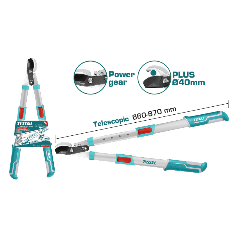 Telescopic Lopper 650-850mm, TOTAL TOOLS