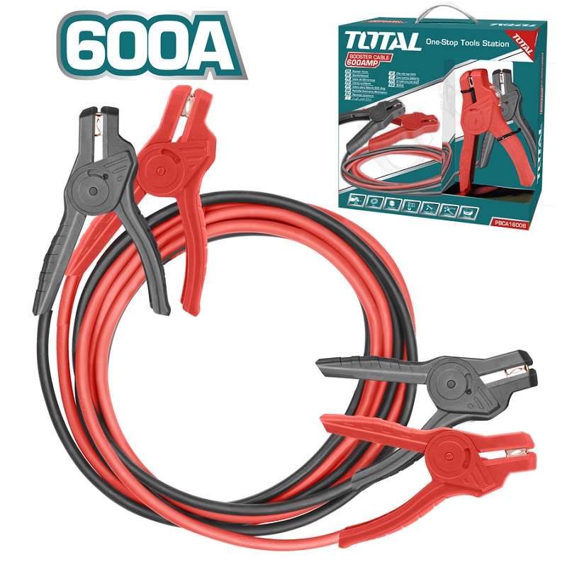 Booster Cable 600A, TOTAL TOOLS