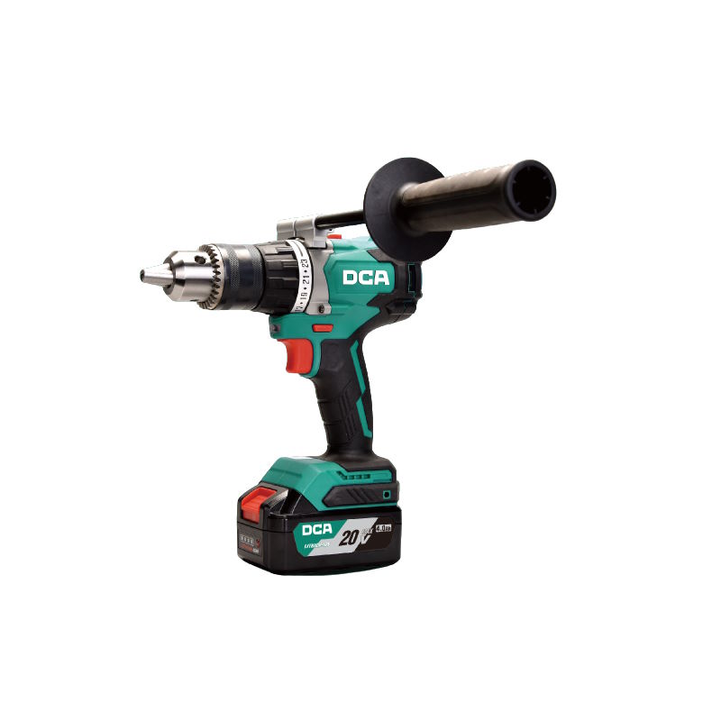 DCA 20V 16mm Cordless Brushless Driver Drill With 4.0Ah*1 & Charger