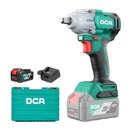 DCA 20V Brushless Impact Wrench 488nm Kit With 4.0Ah*1 & Charger