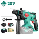 DCA 20V Brushless Rotary Hammer 2.1J Kit With 4.0Ah*1 & Charger