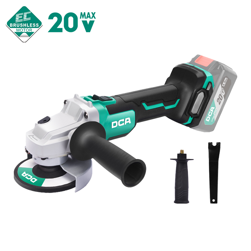 DCA 20V Cordless Brushless Angle Grinder (Tool Only)