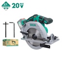 DCA 20V Cordless Brushless Circular Saw 185mm (Tool Only)