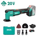 DCA 20V Cordless Brushless Oscillating Multi-Tool Kit With 2.0Ah*1 & Charger