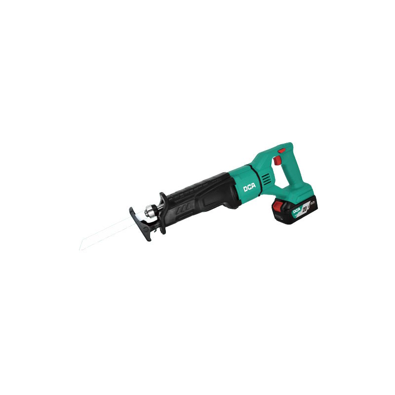 DCA 20V Cordless Reciprocating Saw With 4.0Ah*2 & Charger