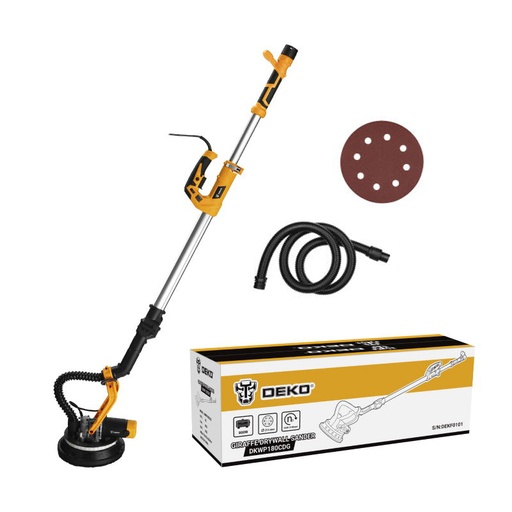 [DKWP180CDG] DEKO Tools 800W Electric Drywall Sander