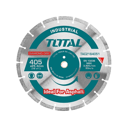 [TAC2164051] Diamond Disc For Asphalt Cutting 405mm (16"), TOTAL TOOLS