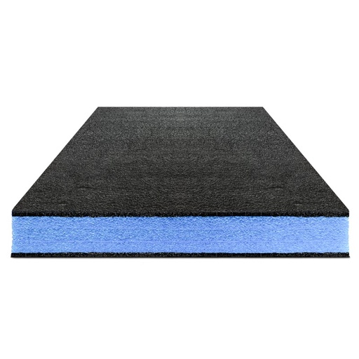 [30MM-BLUE] Fit Foam® Blue/Black 1000 x 1000x 30mm