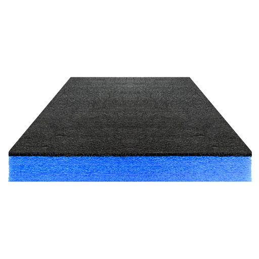 [50MM-BLUE] Foam Organiser Blue/Black 1000 x 1000x 50mm