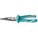 Long Nose Pliers 160mm (6") Two Colour, TOTAL TOOLS