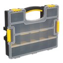 Parts Storage Case with Removable Compartments - Stackable, SEALEY UK