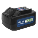 Power Tool Battery 18V 3Ah Li-ion for CP400LI & CP440LIHV, SEALEY UK