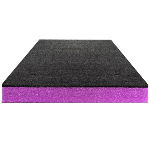 [50MM-PURPLE] Foam Organiser Purple/Black 1000 x 1000x 50mm 