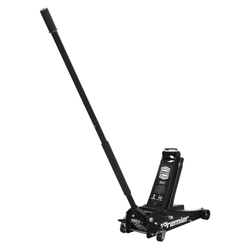 [3040AB] Trolley Jack 3tonne Rocket Lift Black, SEALEY UK