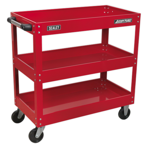 [CX108] Workshop Trolley 3-Level Heavy-Duty, SEALEY UK