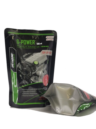 [F-GHPOW220-CCA] 0.5L Greyhound Lubricant Mineral G-Power 15W-40 CF-4/SG Engine Oil For Petrol & Diesel engines