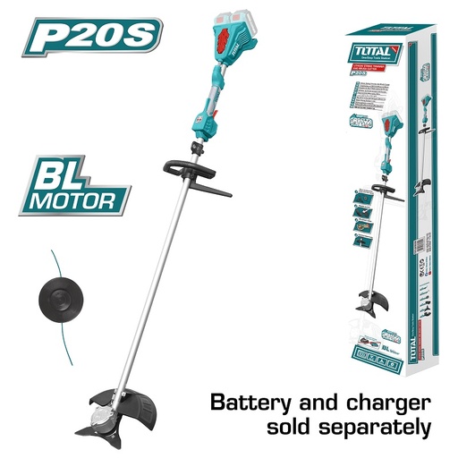 [TSTLI20028] 40V String Trimmer And Brush Cutter, TOTAL TOOLS