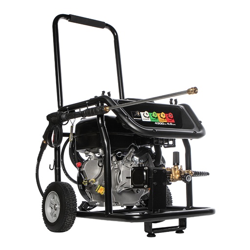 [ALTW4300] ALTIWASH® Industrial 4 Stroke Petrol Pressure Washer - Black Edition (4300PSI)