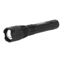 Aluminium Torch 10W CREE XPL LED Adj Focus R/Charge USB Port, SEALEY UK