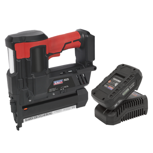 [CP20VNGKIT1] Cordless Nailer Stapler 18G 20V 2Ah Lithium-ion, SEALEY UK