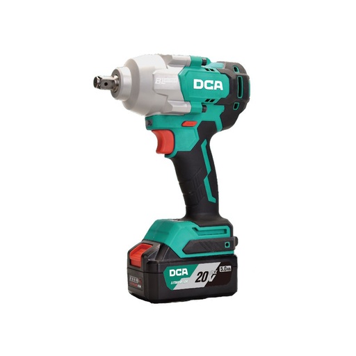 [ADPB698DM] DCA 20V Brushless Impact Wrench 698nm Kit With 5.0Ah*1 & Charger