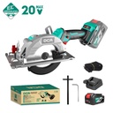 20V Cordless Brushless Circular Saw Kit 125mm With 4.0Ah*1 &amp; Charger