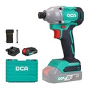 DCA 20V Cordless Brushless Impact Driver Kit With 2.0Ah*1 & Charger