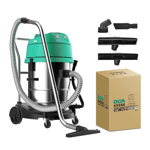 [AVC60] DCA 2300W 60L Wet/Dry Vacuum Cleaner